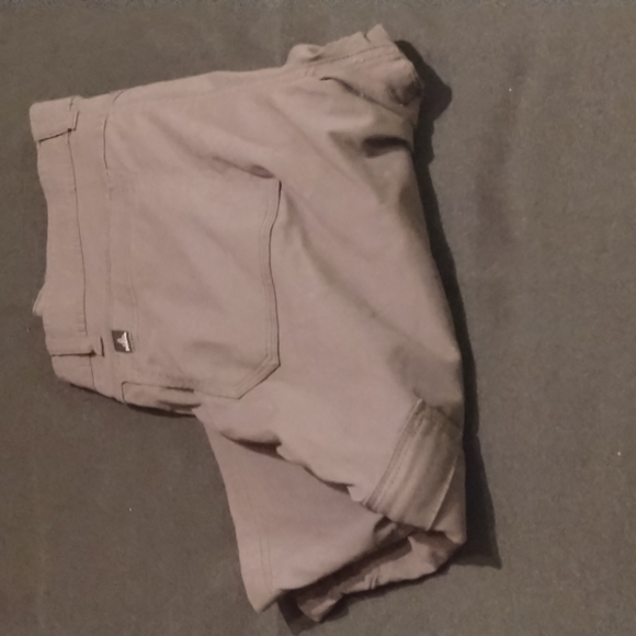 NWOT PrAna Men's Shorts Size: 32W x 12L "Breathe" Collection Color: Grey - Picture 15 of 16